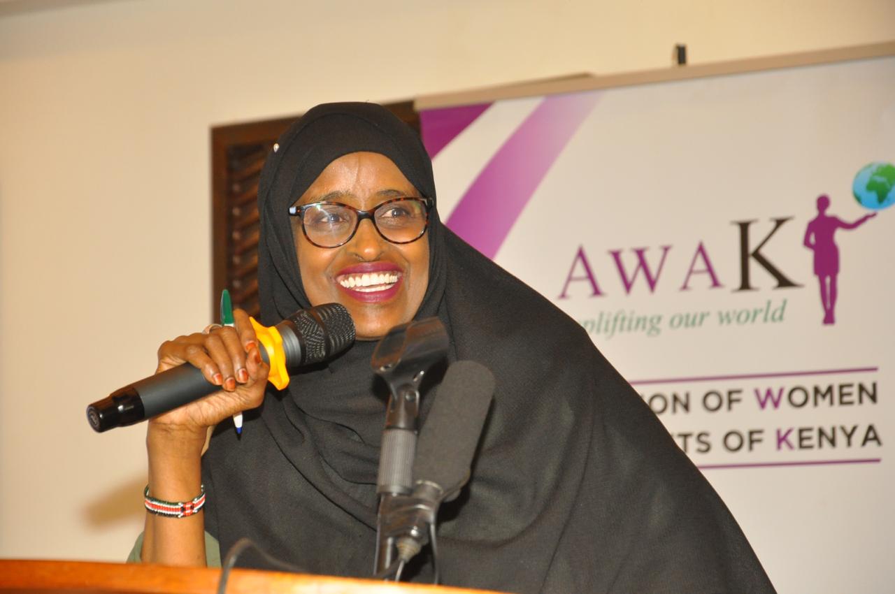 Nominated senator Farhiya Ali of Wajir county