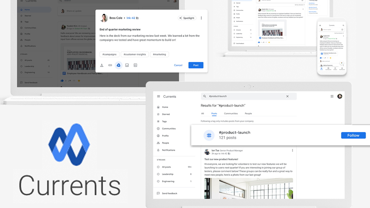 Google Launches Currents to Replace Google+