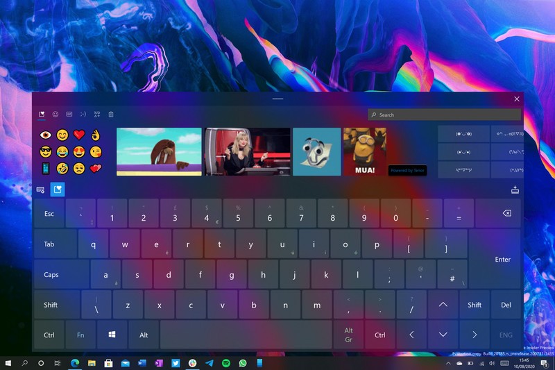 Windows 10 Upgrade Reveal New Touch Keyboard With Animations & | CIO