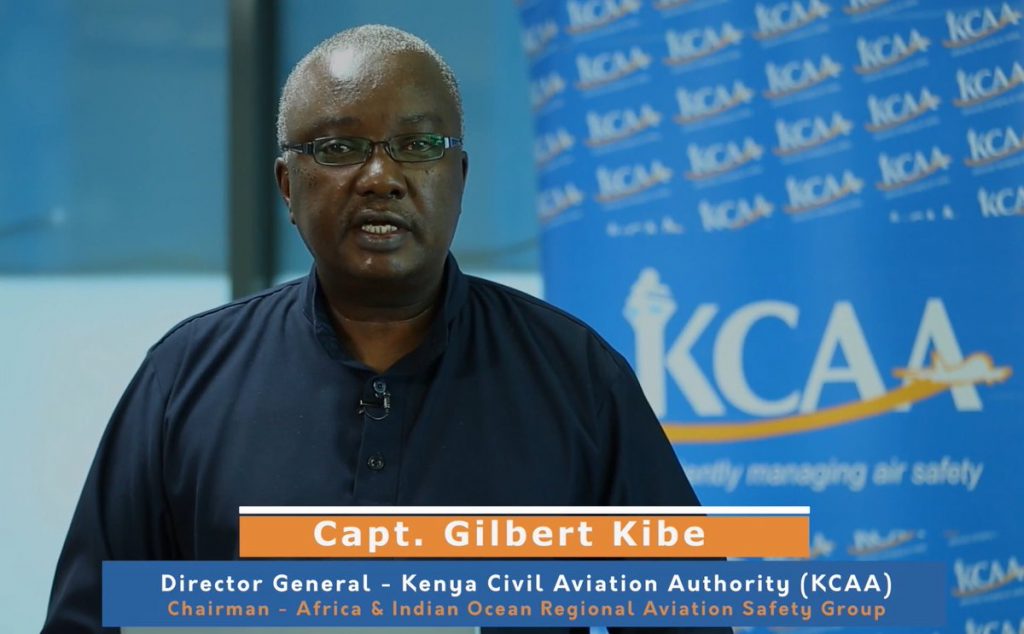 Captain Gilbert. M. Kibe, New Chairman CANSO