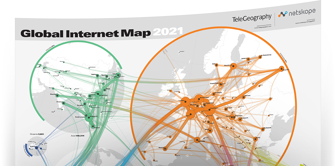 Global Internet Capacity Grew by 35% in 2020