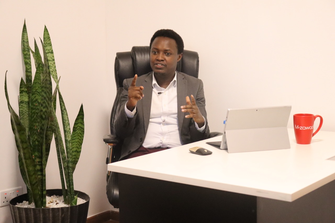 Naftal Obwoni, CEO of M-Zawadi.