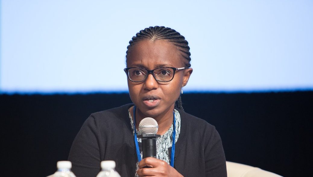 Outgoing CEO of Africa's Talking, Bilha Ndirangu.