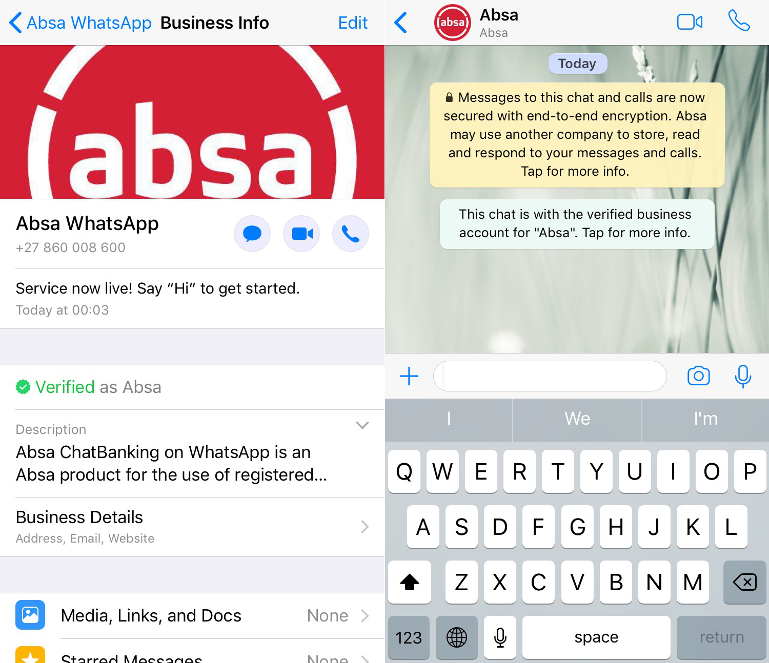 Absa Banking’s Agenda Spreads Its Wings Through WhatsApp Banking