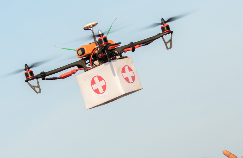 Drone-Based  COVID Sample Collection Undergoes Trial In Uganda