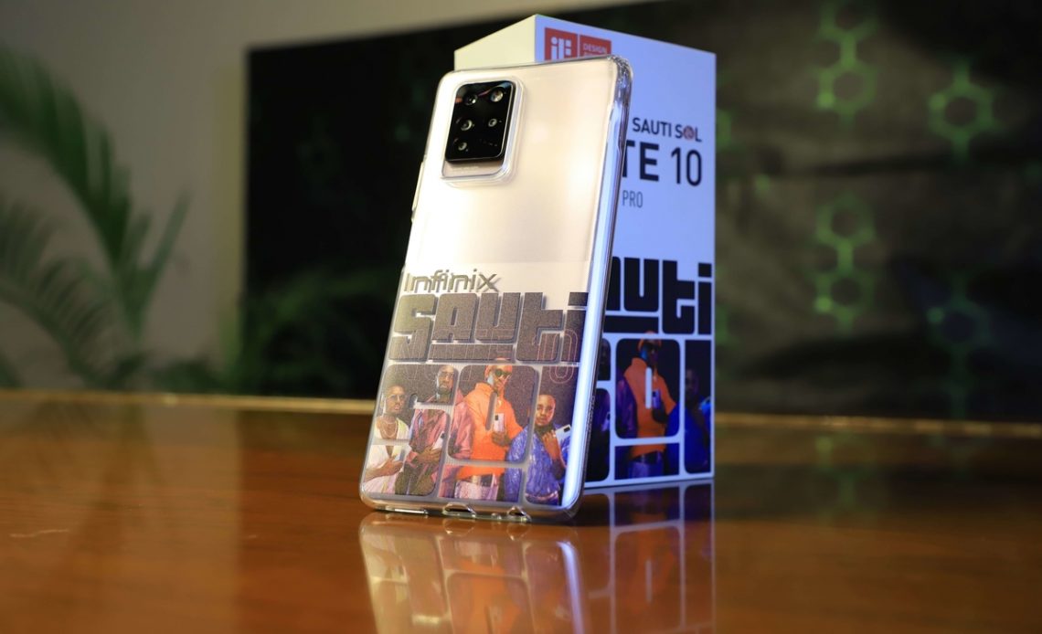 Sauti Sol Have Their Own Customised Infinix Note 10 Pro