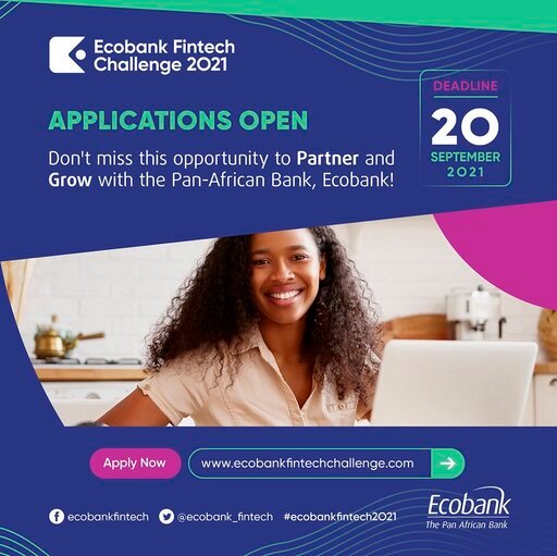 Ecobank Group Launches 2021 Edition Of Its Fintech Challenge