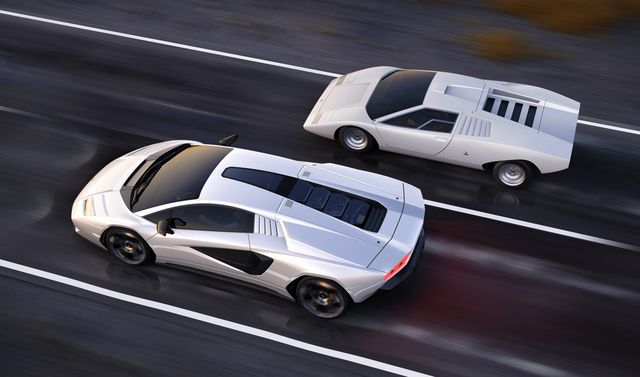 Lamborghini Revives The Countach With An Electric Touch