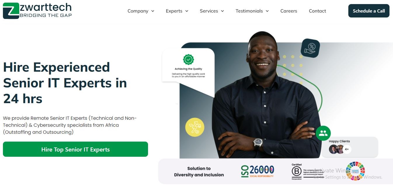 Zwarttech Launches New Website To Optimise Hiring Experience
