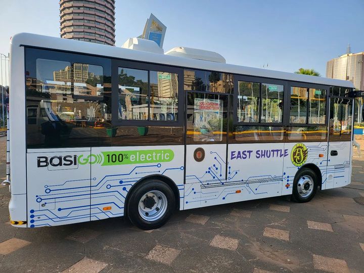 BasiGo Flags Off First Electric Bus For Passenger Use In Kenya