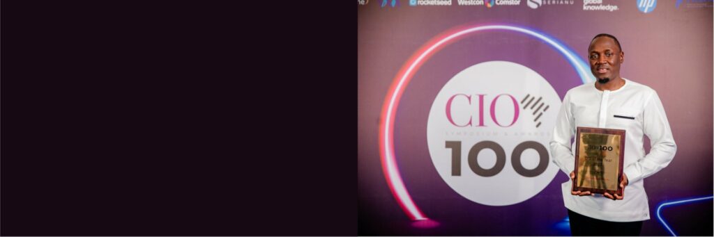 Charles Washika Wins CIO100 About Us Page