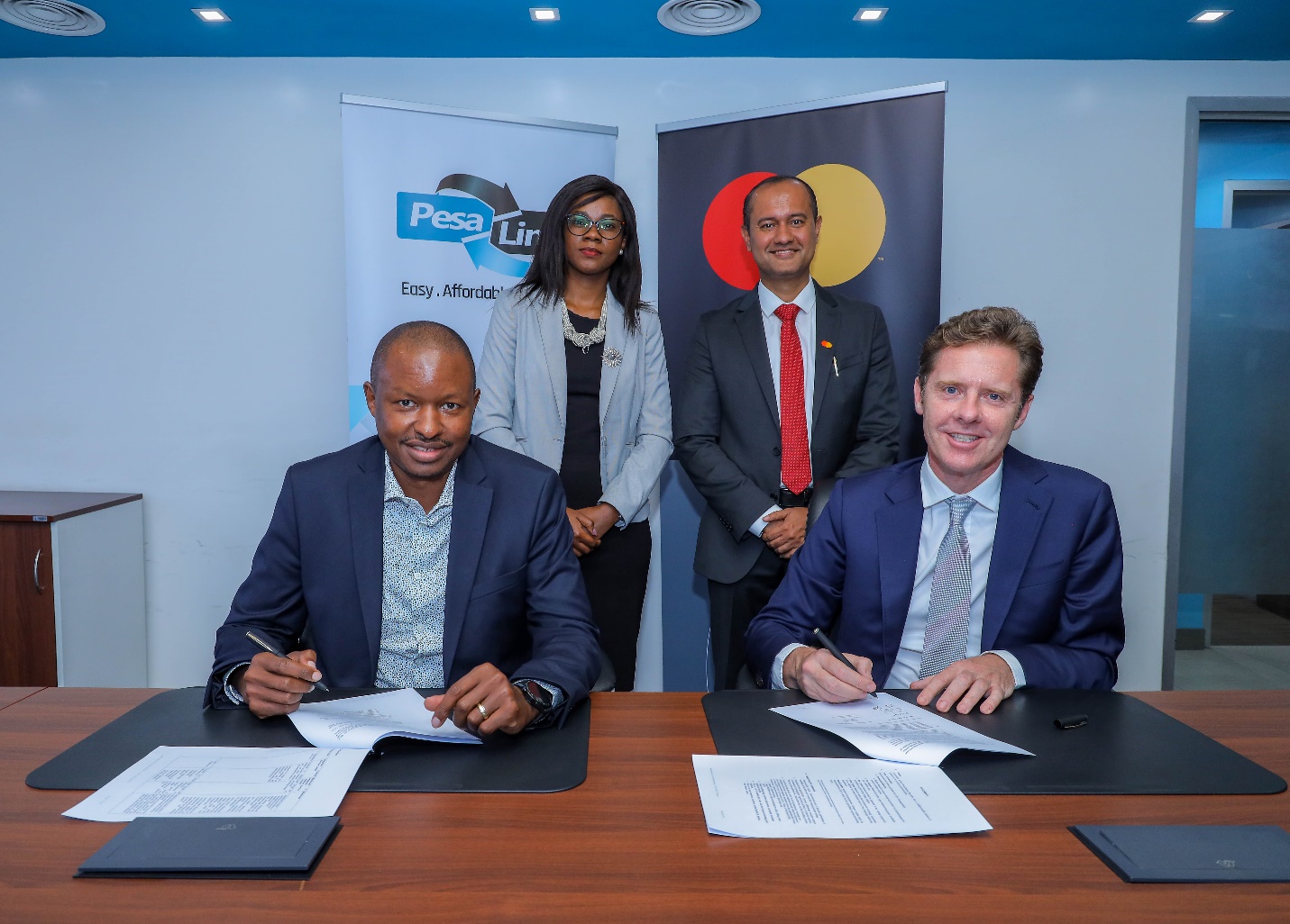 Mastercard Signs MoU With PesaLink to Drive Digital Transformation of the Payments Sector in Kenya