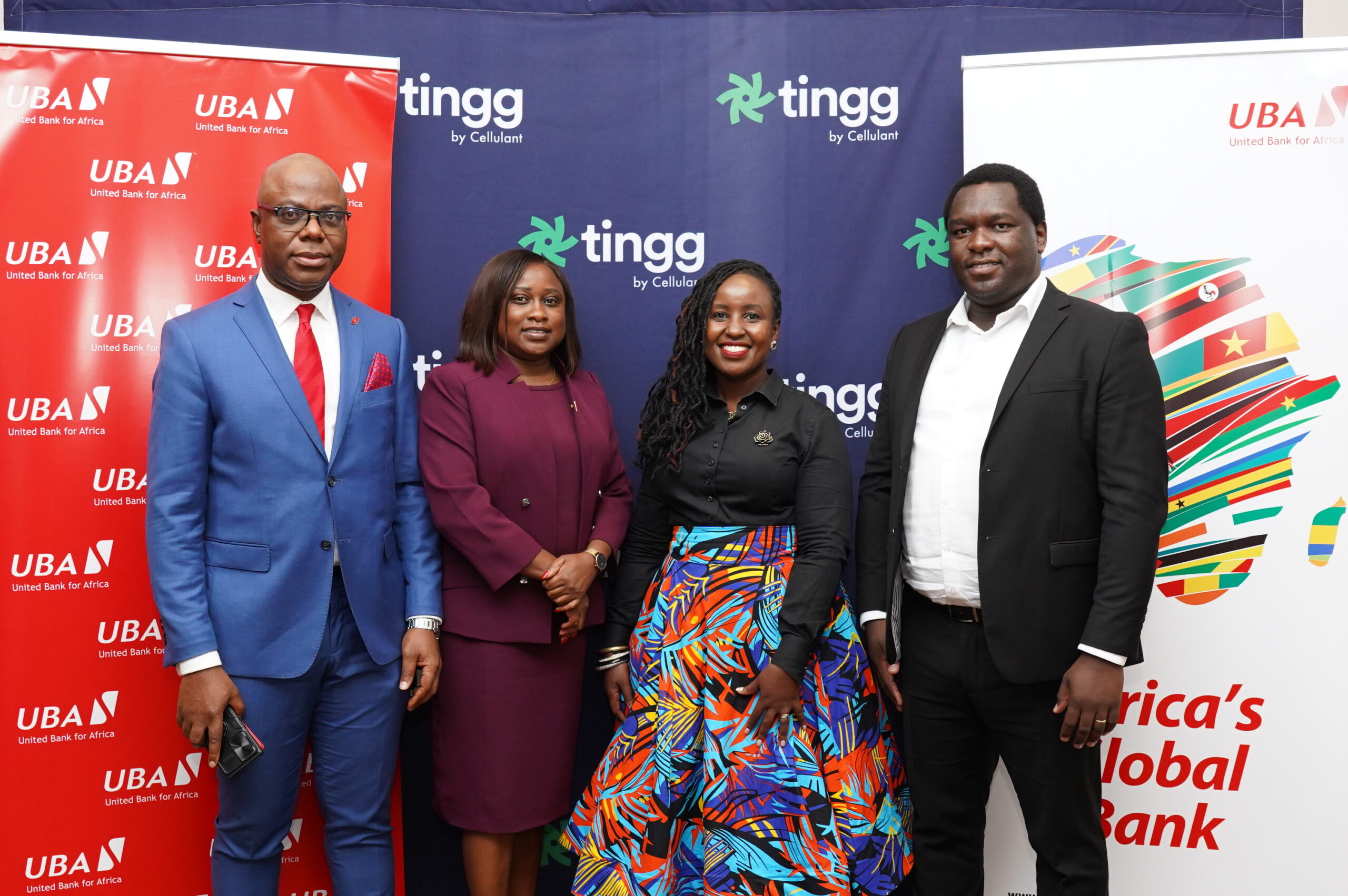 From left to right: Chike Isiuwe, CEO, UBA Kenya, Mary