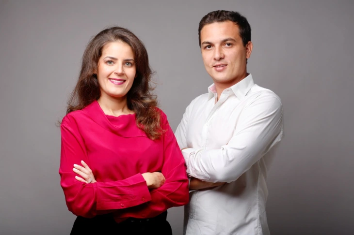 Sophia Alj and Ismael Belkhayat, co-founders at Chari