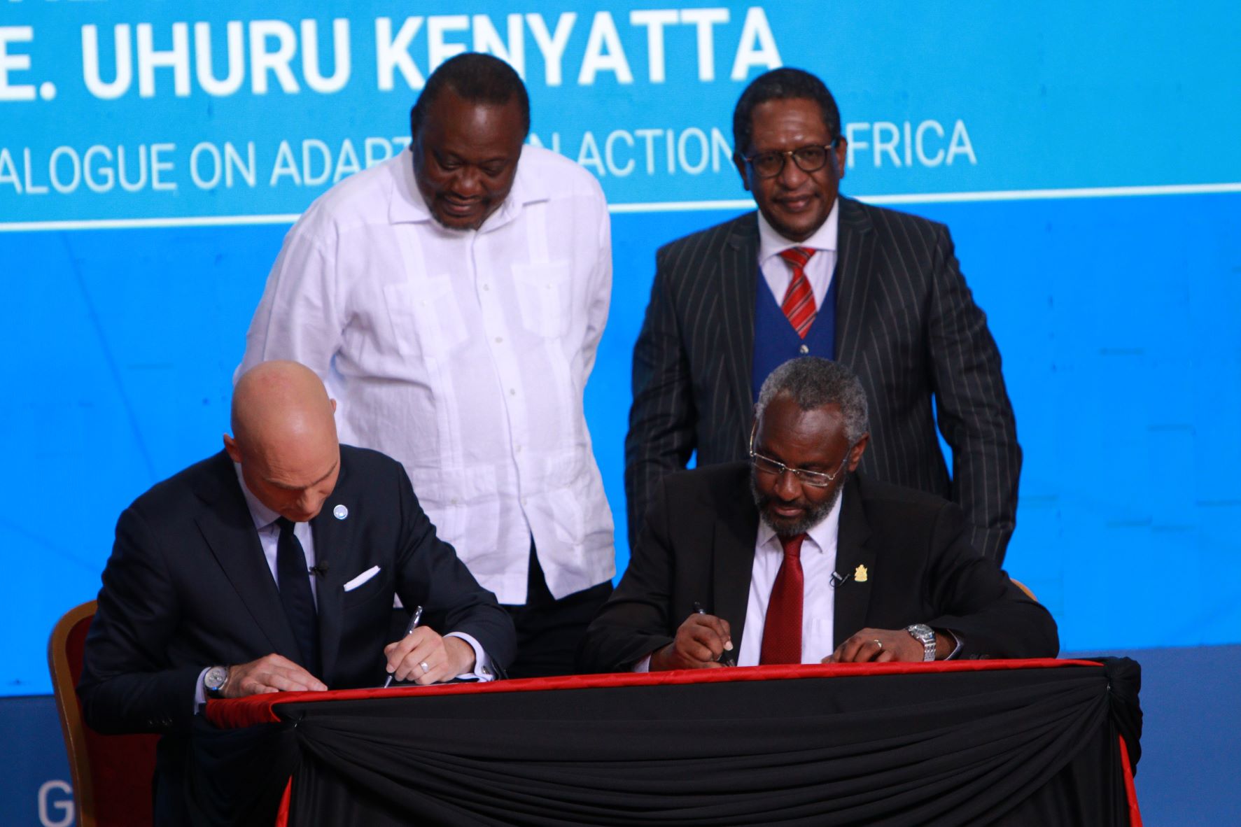 Official Signing of the Partnership between GCA and the University of Nairobi to shape the investments to climate proof Kenya’s infrastructure,