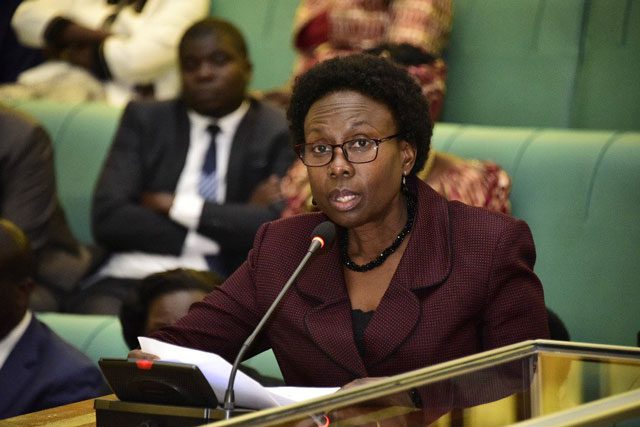 Minister Jjane Ruth Aceng has been appointed WHO second Vice President
