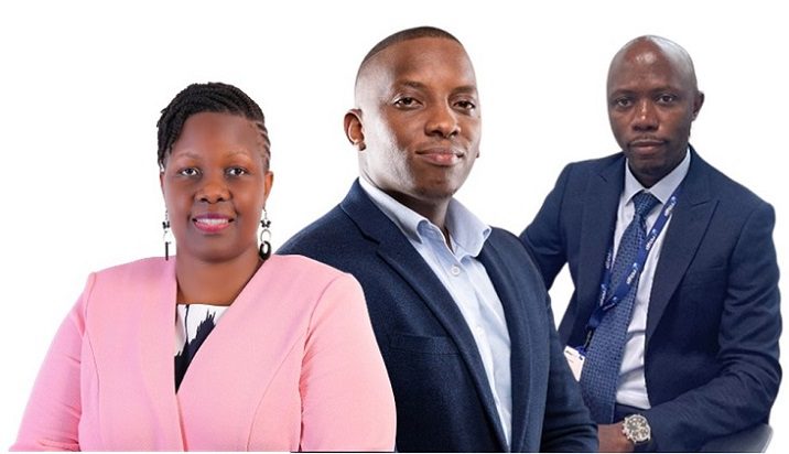 Susan Sharon Kabedha, Peter Mugenyi and Andrew Katende have been appointed to dfcu bank management positions