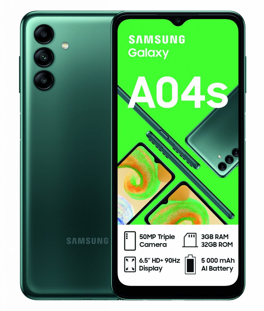 The Samsung Galaxy AO4S