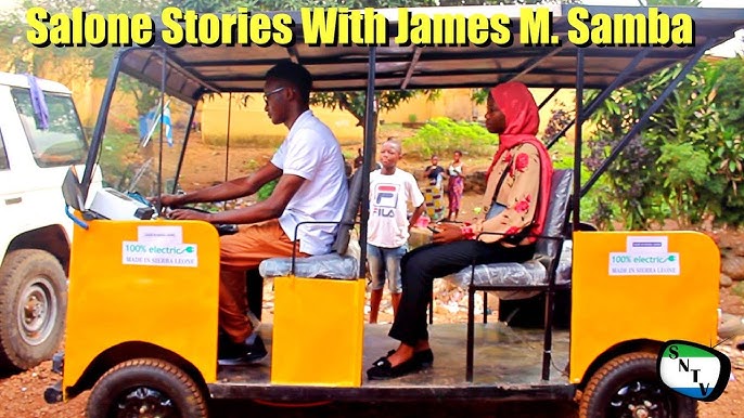 20-Year Sierra Leonian Builds Himself An Electric Car