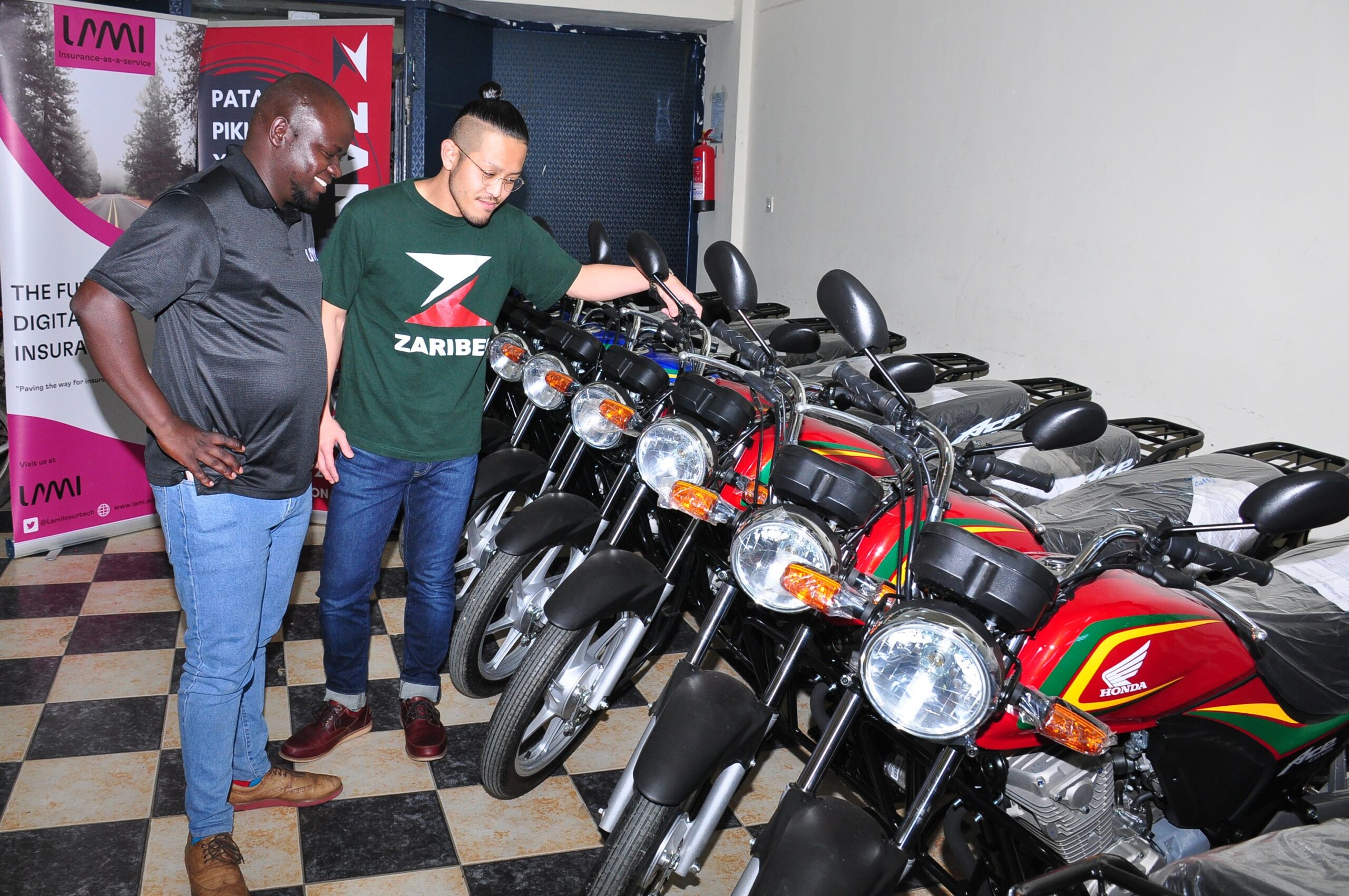 Through its partnership with Lami, UNK will now offer its riders protection with motorcycle insurance and personal accident cover which are essential to them.