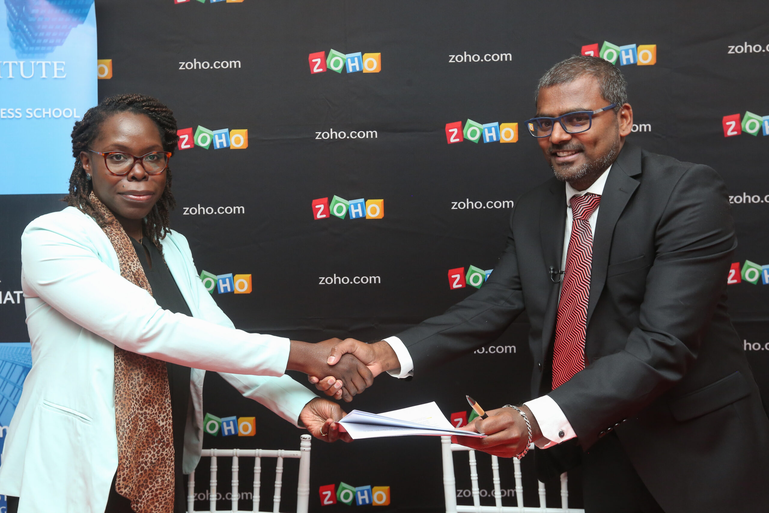 Zoho Kenya Signs Partnership With Strathmore’s ISBI