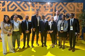 Moharram Partners team at Gitex Africa in Morocco