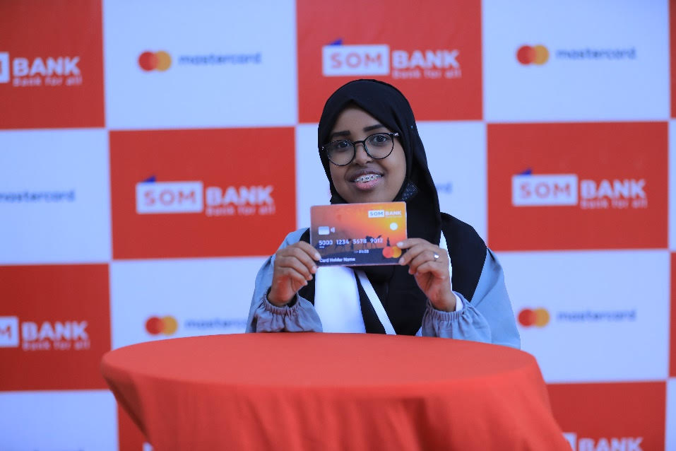 SomBank Partners With Mastercard To Launch Debit Cards In Somalia