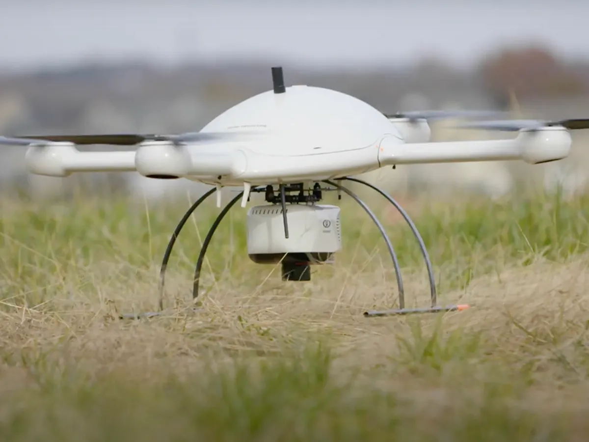 A surveillance drone