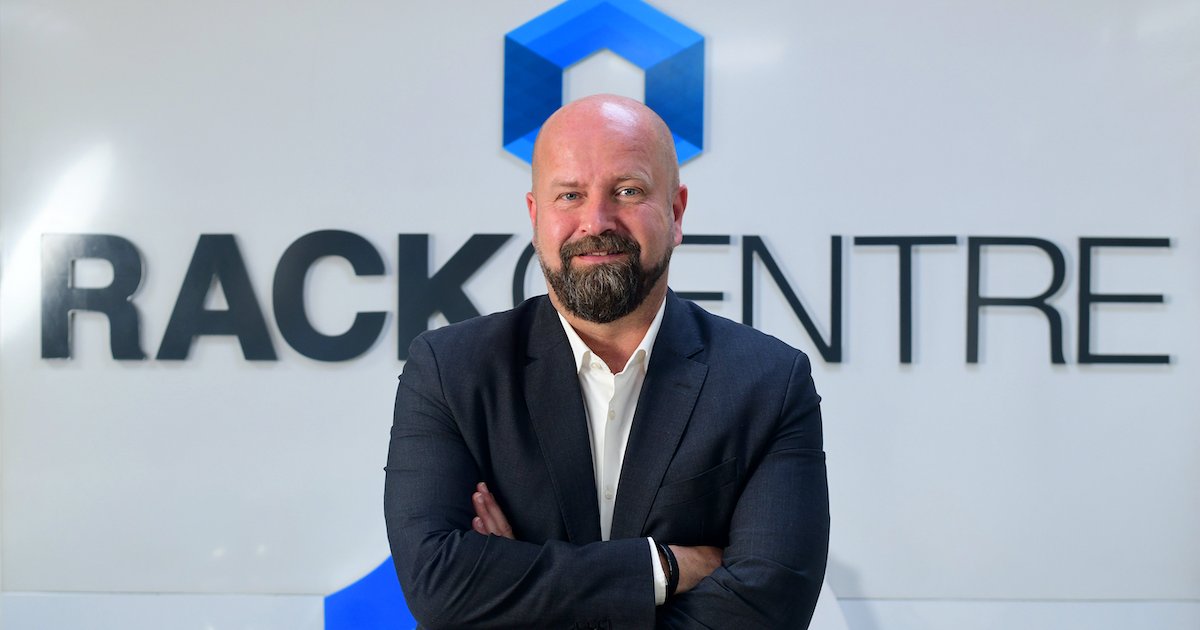 New Rack Centre CEO, Lars Johannisson