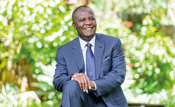 The Minister of Technology and Science in Zambia, Felix Mutati