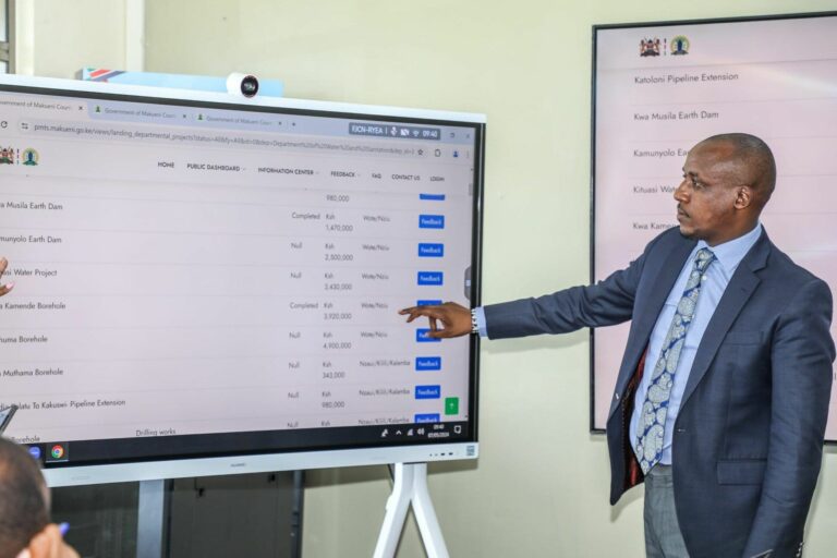 Makueni County Launches Projects Monitoring Platform