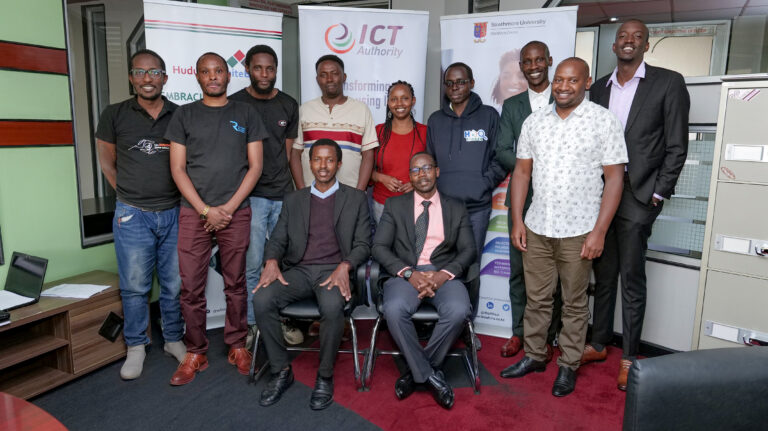 Huduma Whitebox innovators during a past incubation session which was supported by the ICT Authority and Strathmore University.