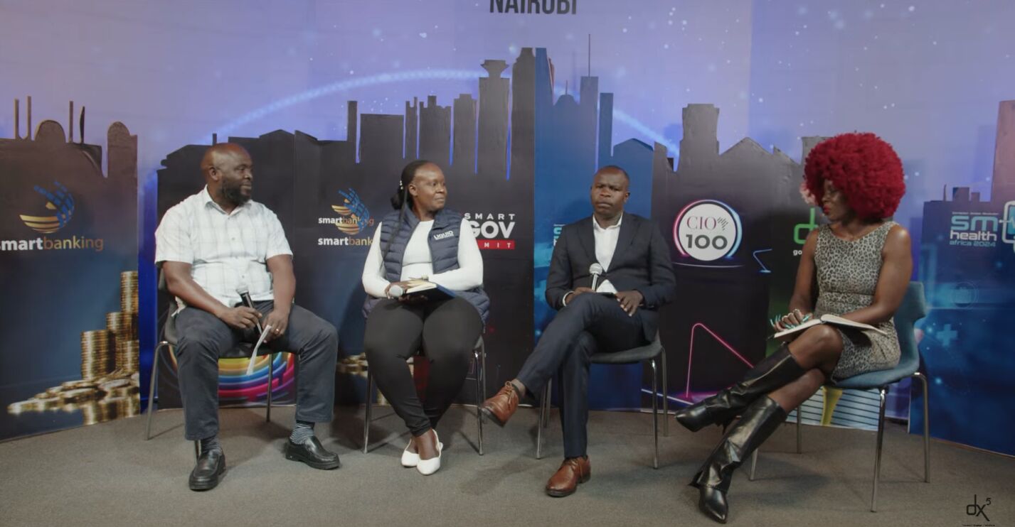 L-R: Isaac Mwangi, CIO Unga Group Limited; Naom Kerubo, IoT Solutions Architect, Liquid Intelligent Technologies; Gilbert Mutai, CIO, Car and General; and Carol Odero, the Head of Content Africa, dx5, at the Smart Industry Forum 2024