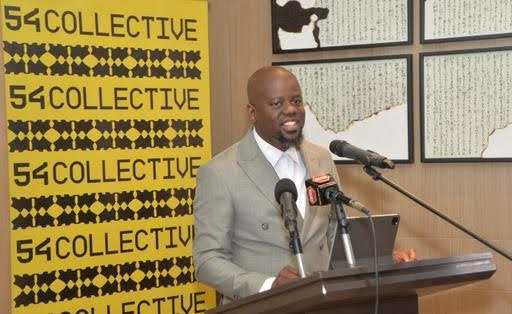 Bongani Sithole, CEO 54 Collective during a media roundtable held at JW Marriott Nairobi as they discussed how they support entrepreneurs across Africa.