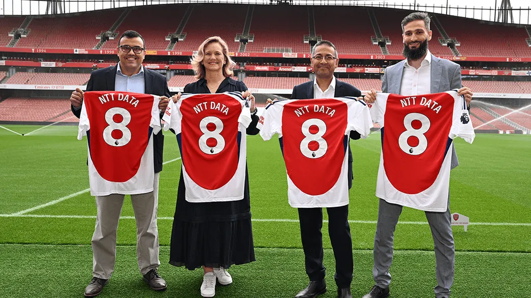 NTT DATA To Become Arsenal FC’s Digital Transformation Partner