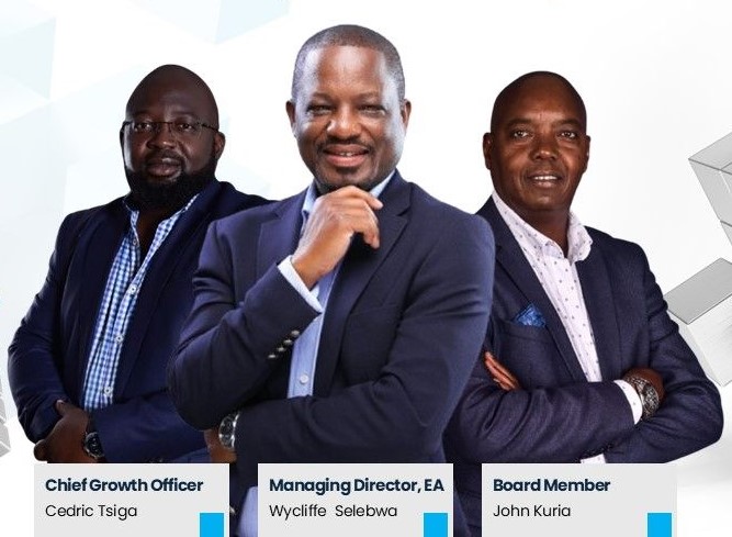 The new leadership team at Bluechip Technologies