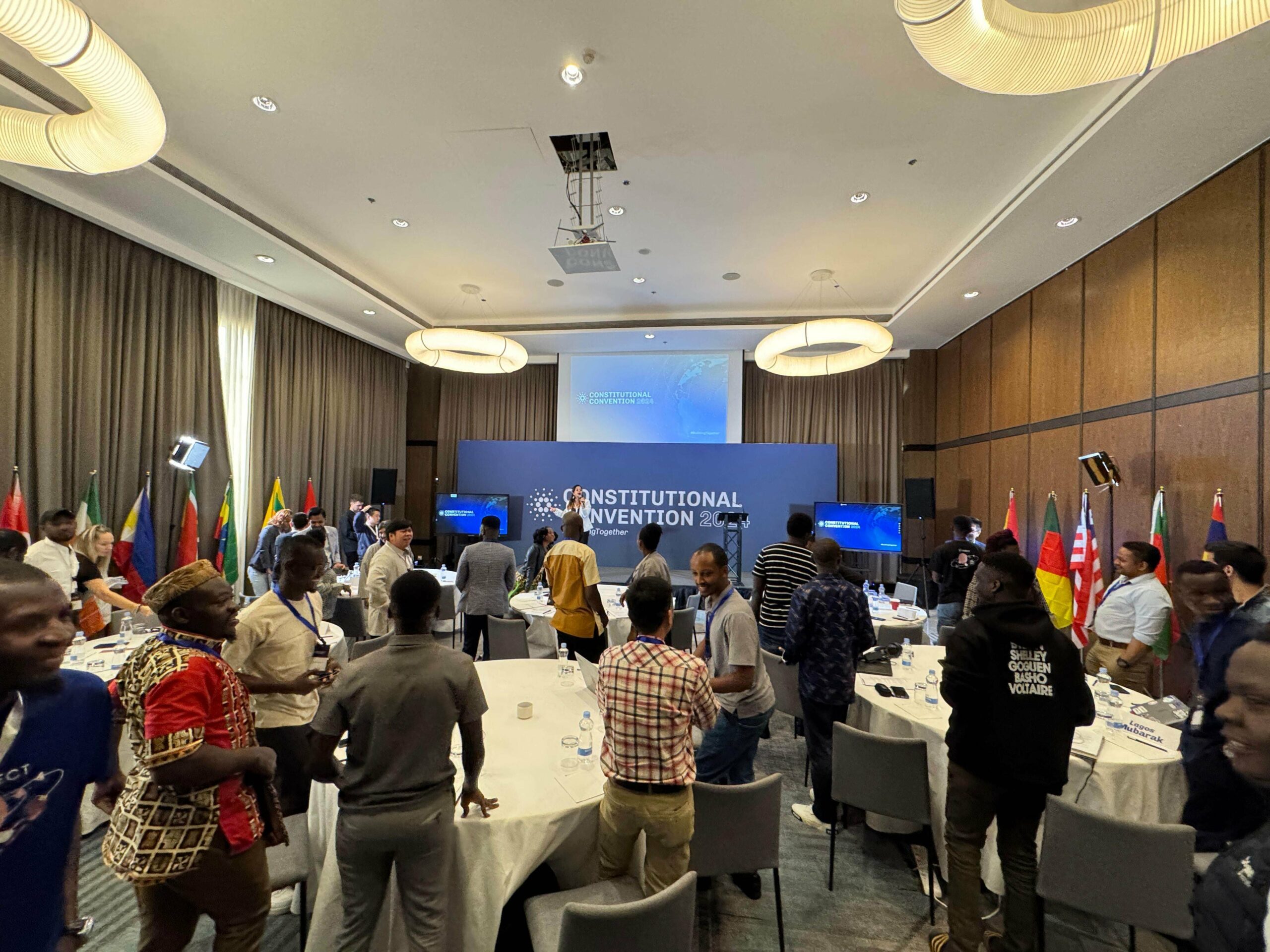 The Cardano Constitutional Convention officially kicked off on 5th December in Nairobi and Buenos Aires, with the event set to take three days.