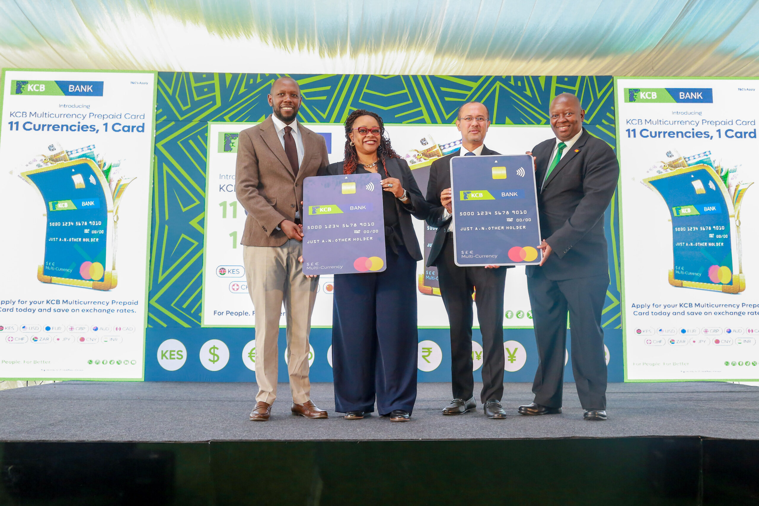 KCB And Mastercard Unveil Kenya’s First Platinum Multi-Currency Card