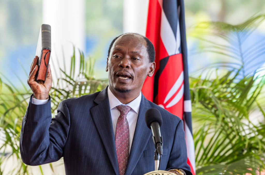 William Kabogo Sworn In As CS ICT