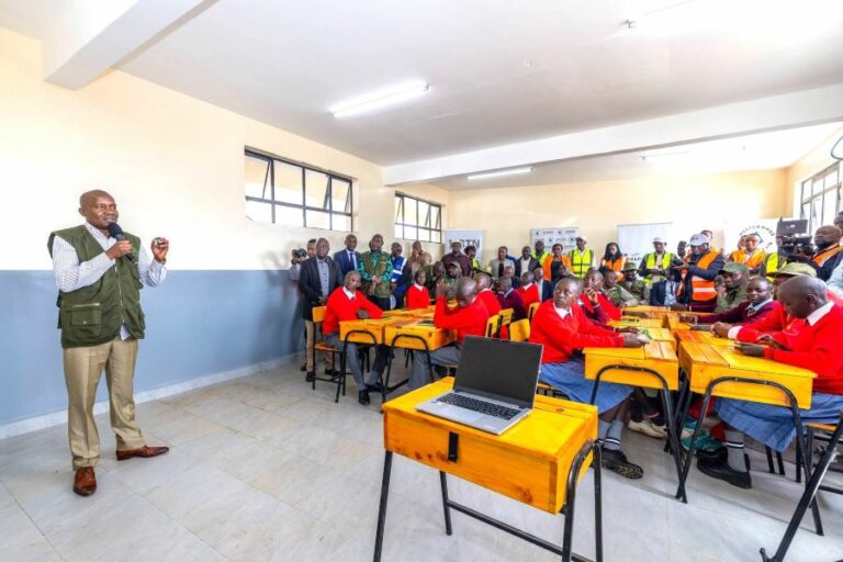 The Kenyan government has launched a nationwide programme to integrate digital learning into all 10,382 public junior schools