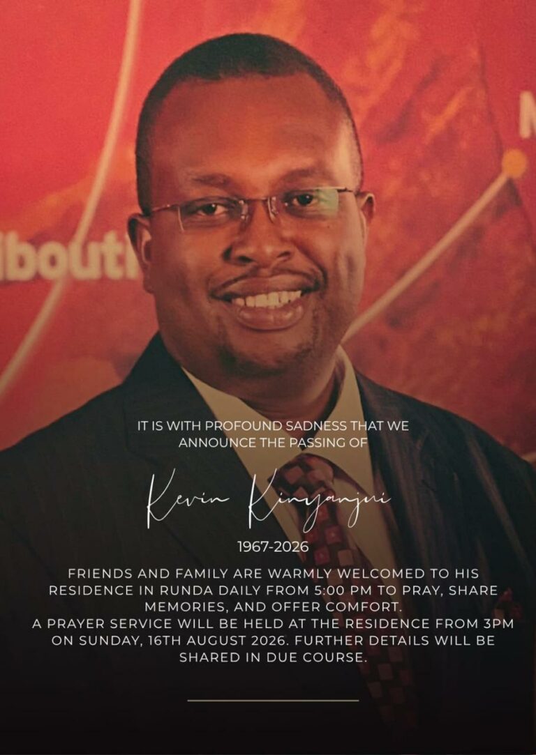 The Calmest Man In The Room: Kevin Kinyanjui, 1967–2026