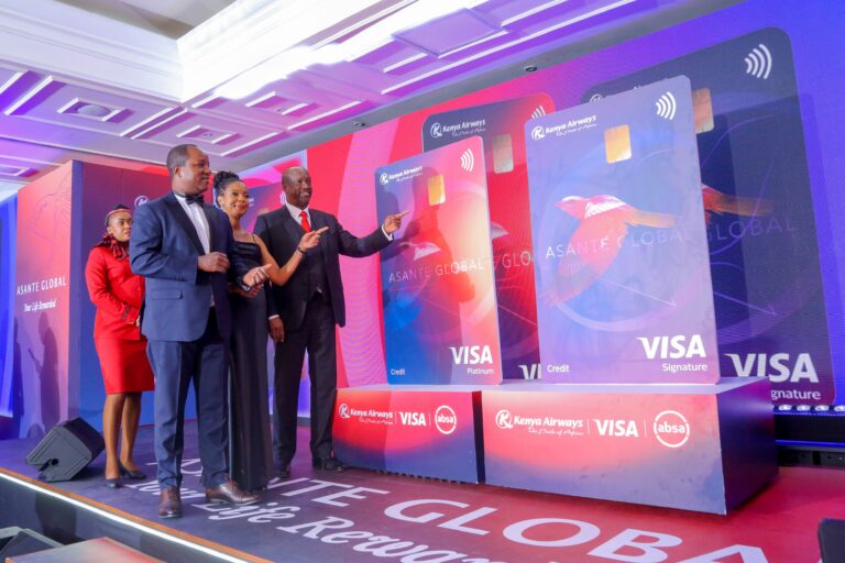 Absa, KQ & Visa Unveil Co-Branded Travel Card In Kenya