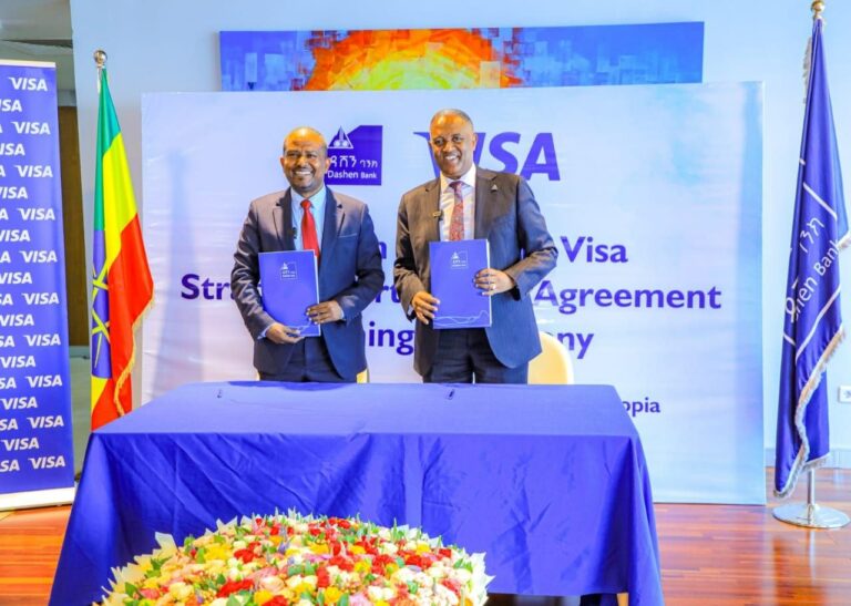 Dashen Bank, Visa Seal Five-Year Payments Partnership